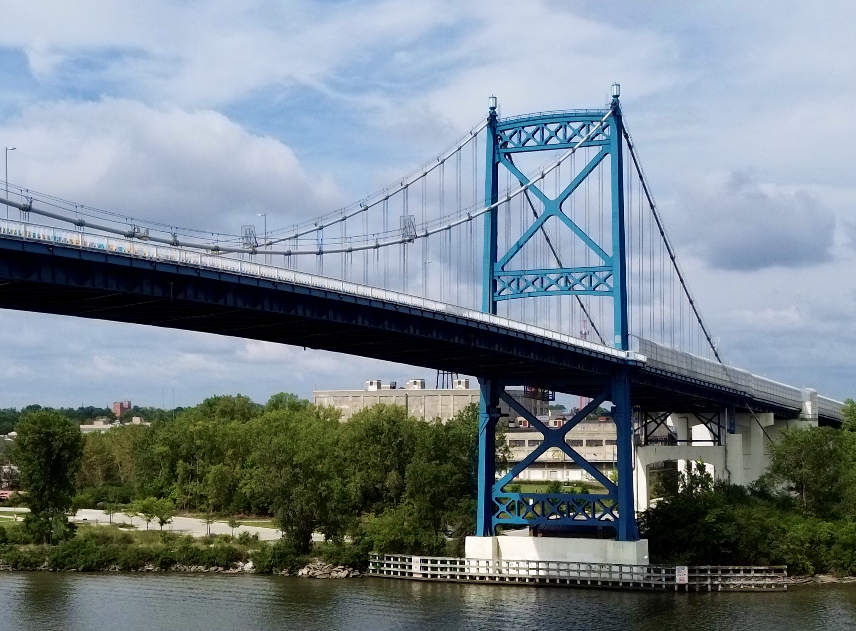 Toledo bridge and river photographed by Captured by Kam